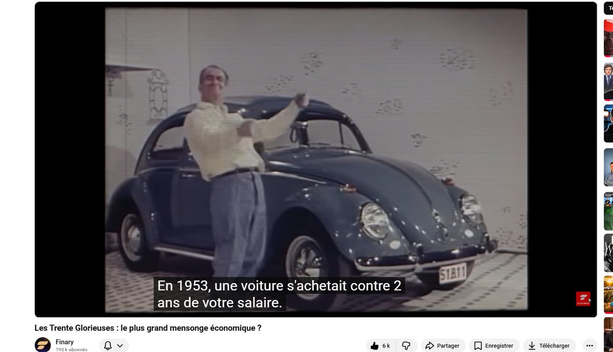 PhilNfp's tweet image. Ce qu'on ne vous dit pas sur les Trente Glorieuses youtu.be/Khvqssfcqbs?si… via @YouTube  aller d un point A a un point B coute un peu plus cher aujourd hui :)  #inflation #normes #taxes