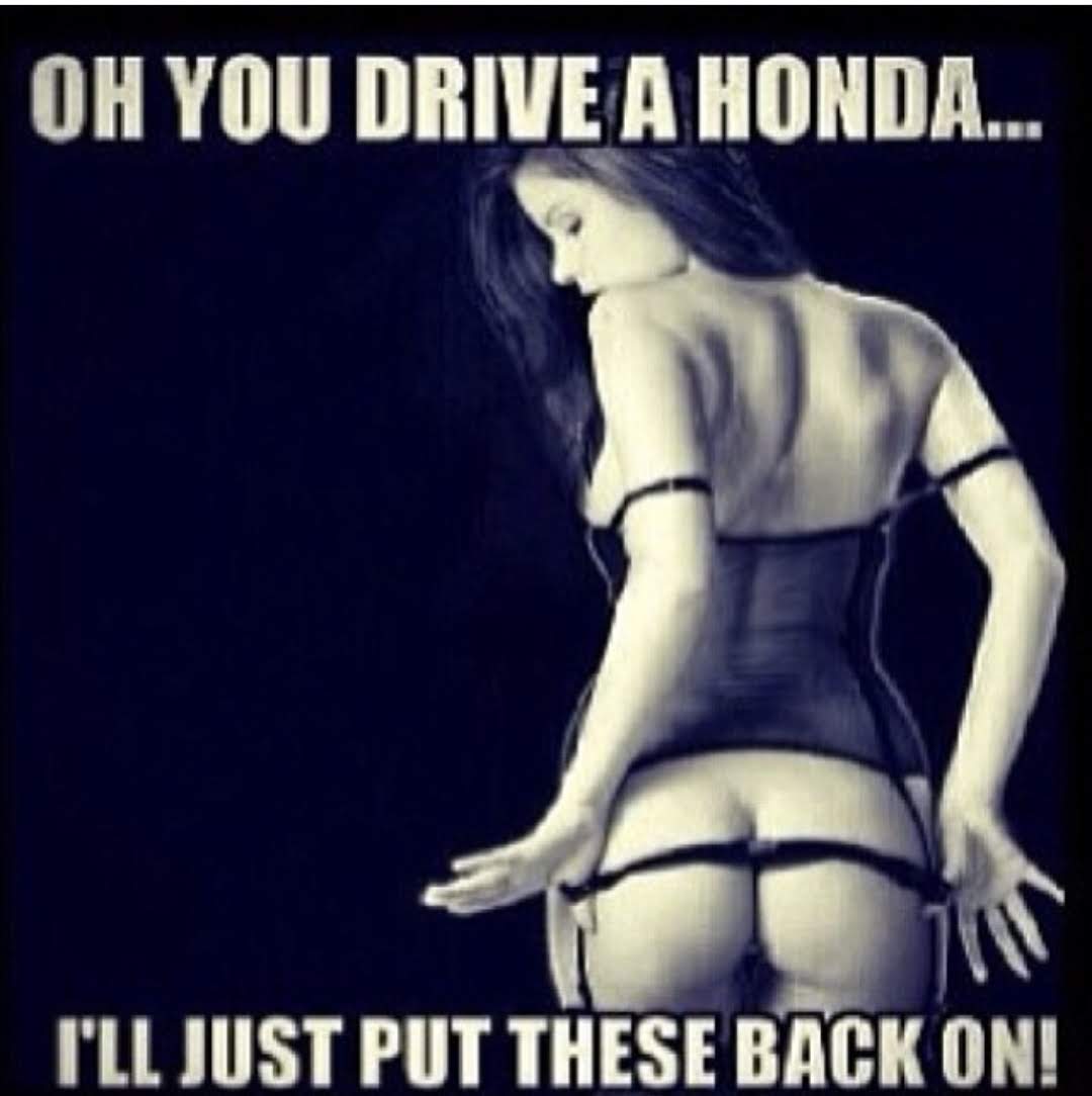 Thoughts about Honda riders  ....