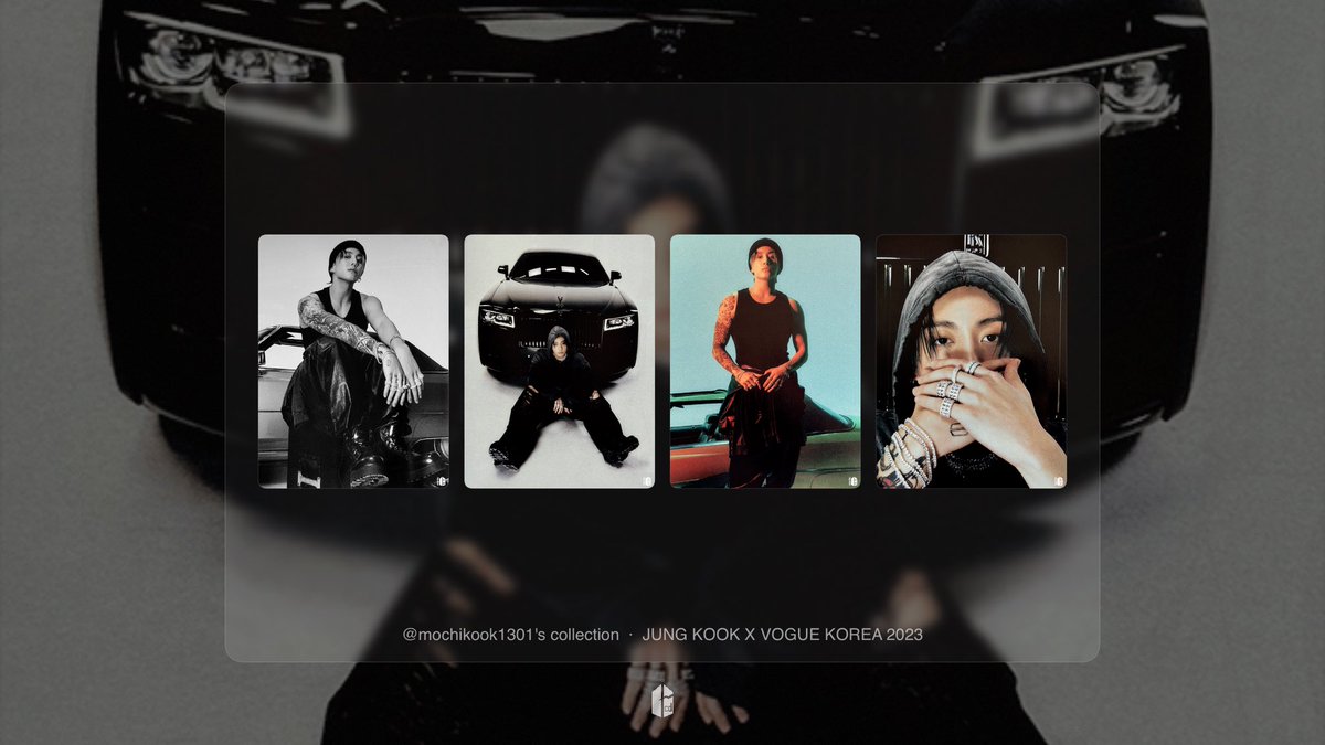 mochikook1301's tweet image. 88 collections completed 🎉 jung kook x vogue korea 2023
#bcd #bcdtrade