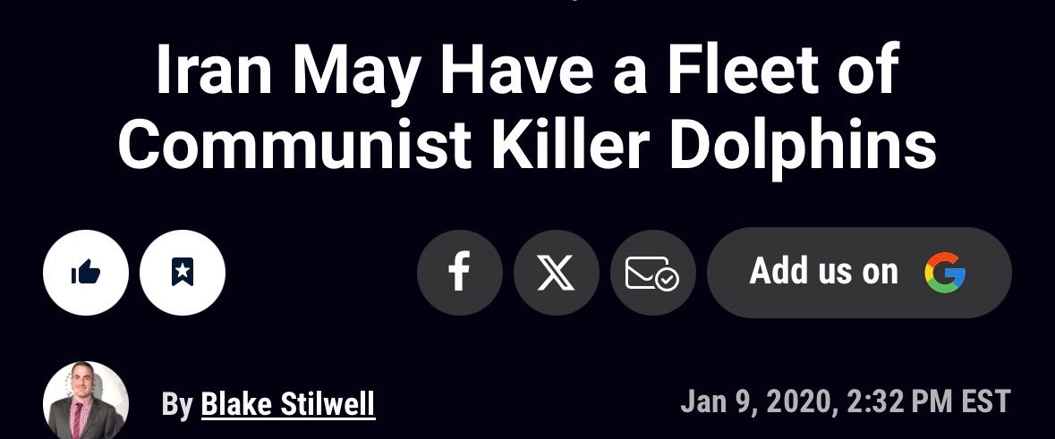 The killer dolphin story is making a comeback 😂