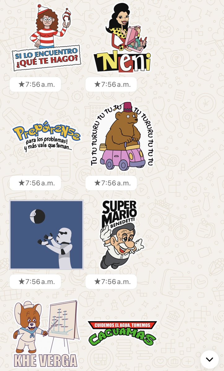 Killer_Quake's tweet image. Sobrinos, no lo olviden, mañana tocan stickers gratis 😎

Suscríbete a nuestra comunidad de Whatsapp👇

whatsapp.com/channel/0029Vb…

#KillerQuake #Stickers #WhatsApp