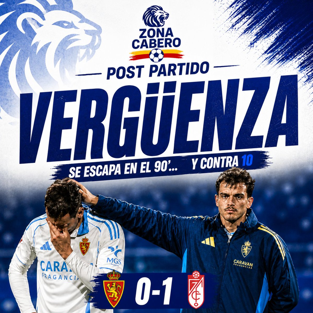 ZonaCabero's tweet image. Decían que había que “morir en el campo”…

¿Habéis visto eso hoy?

Porque yo he visto justo lo contrario.

🔴 HOY POST PARTIDO A LAS 19:32H
📺 EN YouTube | 🎵 EN TikTok | 🟣 EN Twitch
👉 Opinión sin filtros.

#realzaragoza #vergüenza #post