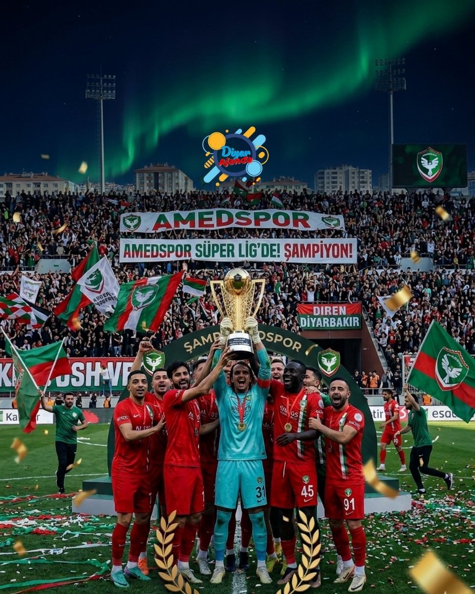 DiyarAjanda's tweet photo. Amedspor'umuz Süperligde ❤️💚
 Şampiyon Amedspor

#diyarbakır #futbol https://t.co/c8RoMEwFtM