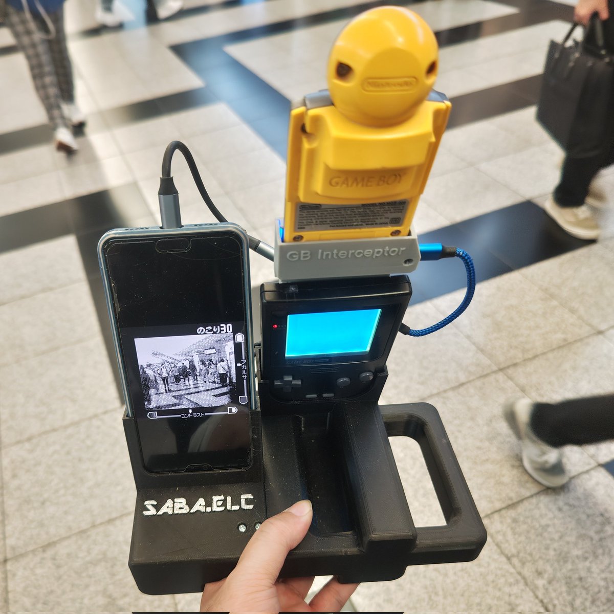 ゴールデンウィークSNS展覧会2026 コンクリートブロックメモスタンド