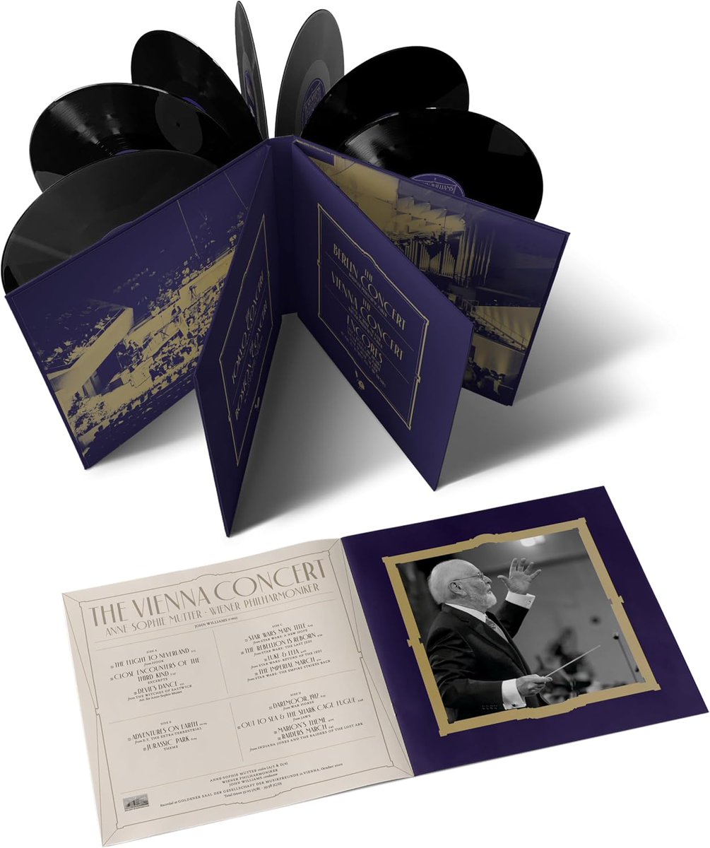 vinyldealuk's tweet image. #GreenDay - Warning (25th Anniversary Indie Exclusive) [5 LP] £76.22 (lowest) amzn.to/4up9C9a

#JohnWilliams - John Williams In Concert [7LP, Box Set] £103.95  (lowest) amzn.to/4eoYX9J
#ad