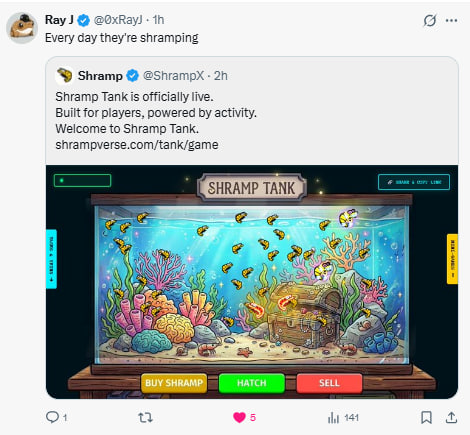 Shramp tweet media