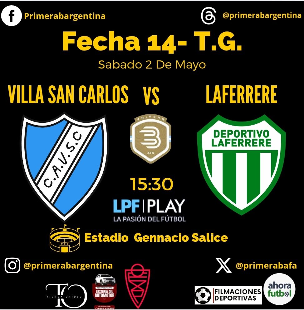 Primera División B AFA🇦🇷 tweet media