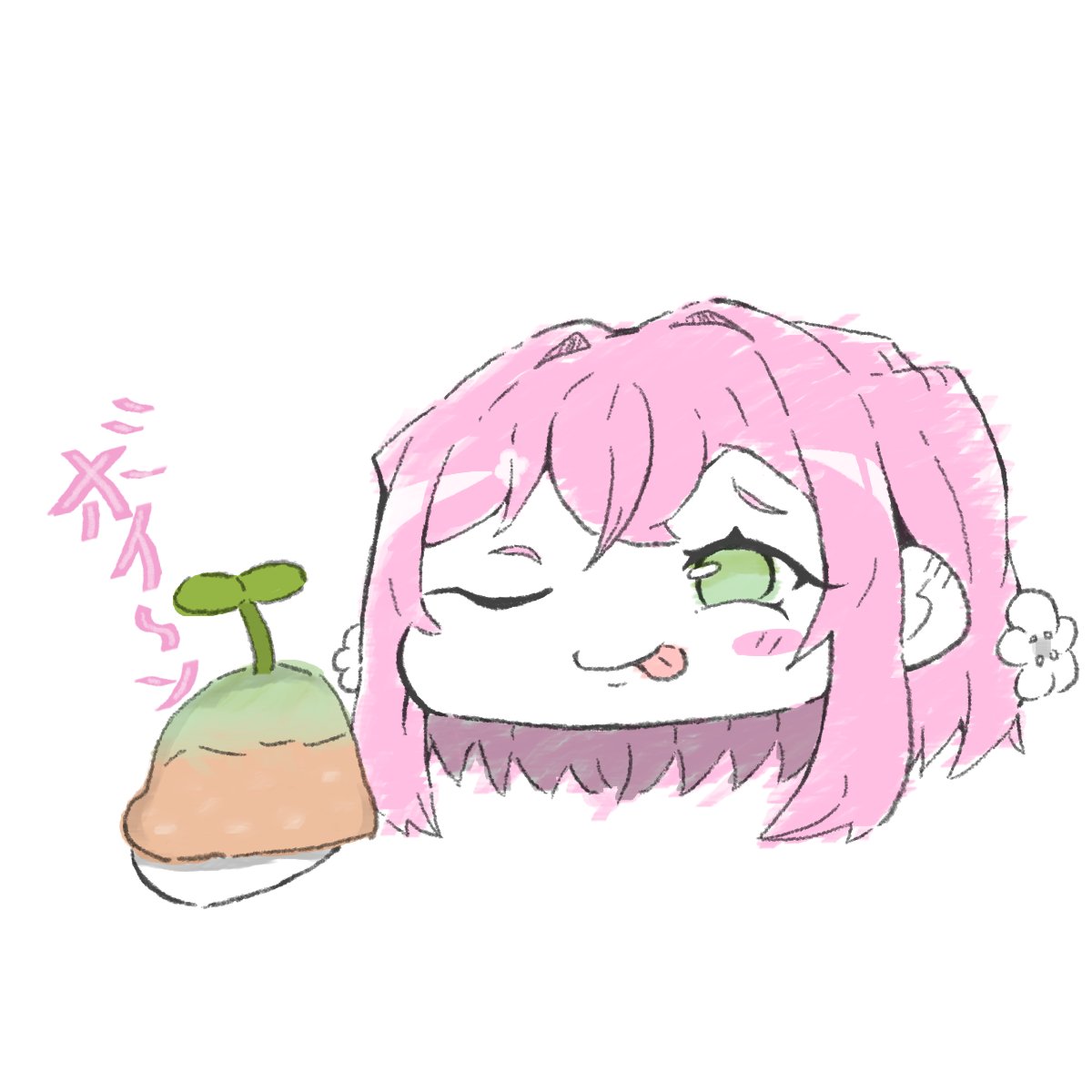 街角に刺さる、声乃蒼 tweet media