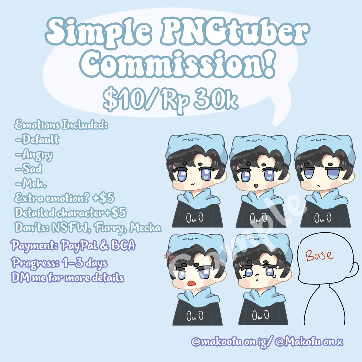 makofu's tweet photo. PNGtuber commission open 💗
DM me for details !!
#artcommission
#pngtuber https://t.co/bF4Bpoyhuz