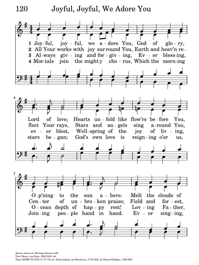 triadelphiasda's tweet photo. 🎶“Joyful, Joyful, We Adore Thee” hits different when you know the story behind it. Henry van Dyke wrote it while recovering from depression, and the process became therapeutic—lifting his spirit toward hope and praise.

What’s your favorite line from this hymn? 
#SDAhymns https://t.co/GUcQ1JysbQ