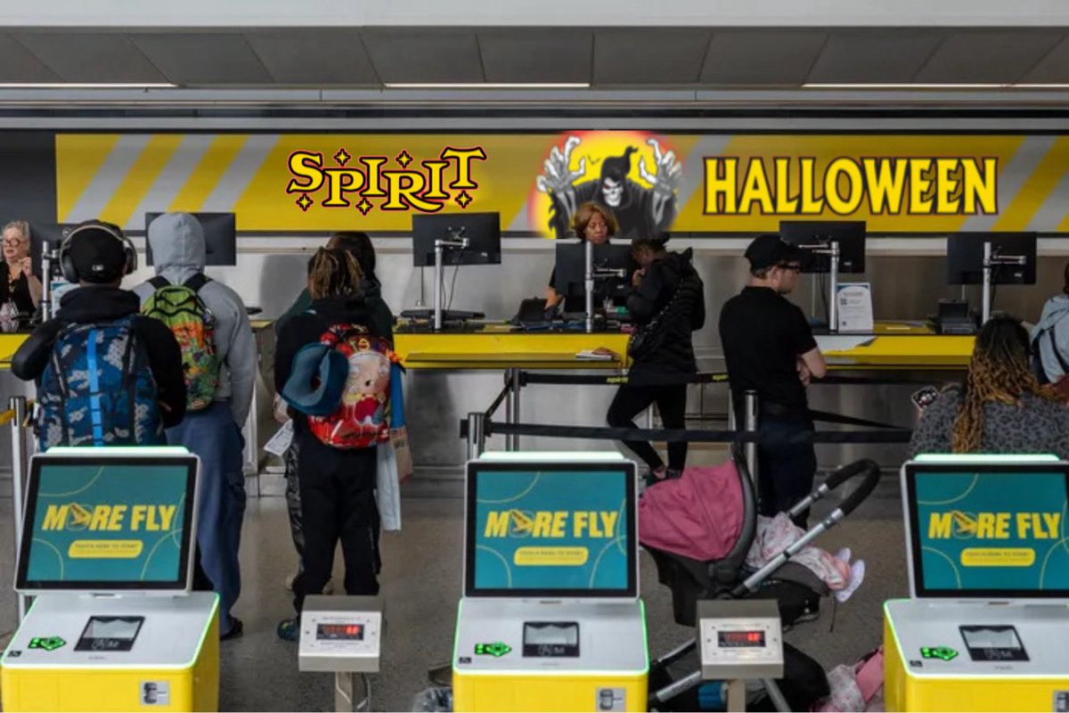 FormulaMaik's tweet image. Same #Spirit… different business 💀🎃
You flying or buying costumes

#spiritAirlines