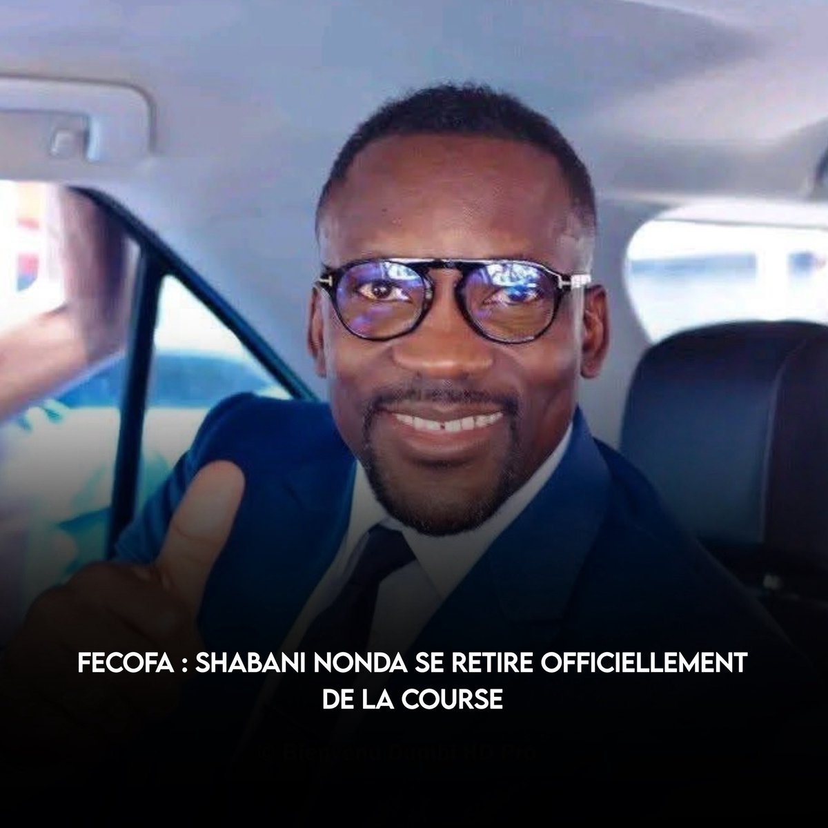 DavidBit5's tweet photo. FECOFA : Shabani Nonda se retire officiellement de la course ! 

🗞️ Gede Luiz Kupa https://t.co/SZbjuzWeCN