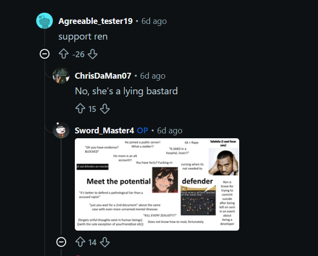 RedactedRevolt's tweet photo. I love how my image is literally in reddit out of all the places 😭 https://t.co/DPzmPXUrEI