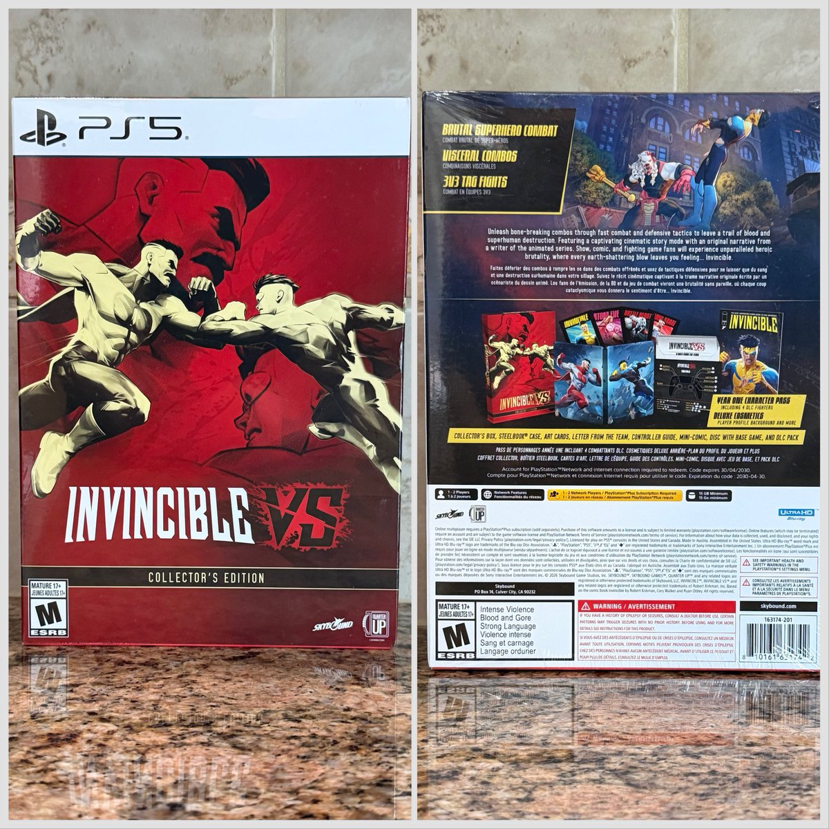 DisTrackers's tweet image. 📭📦 Got in my copy of Invincible Vs! Can’t wait to play it tonight. Have you played the game?
.
#Invincible #VideoGames #PlayStation #PS5 #InvincibleVs
