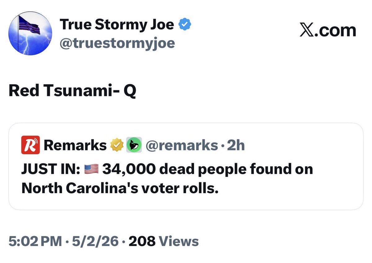 True Stormy Joe tweet media