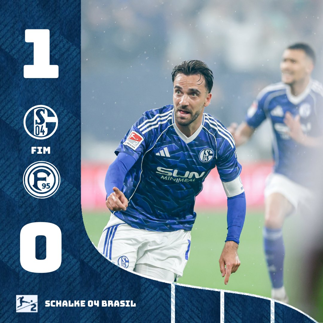 🔵⚪️ ACABOU, NAÇÃO! O SCHALKÃO ESTÁ DE VOLTA À BUNDESLIGA!!!!!! 

VITÓRIA EM CASA CONTRA O DÜSSELDORF, QUE MARCOU O TÃO SONHADO ACESSO COM DUAS RODADAS DE ANTECEDÊNCIA! O GIGANTE VAI EM BUSCA DE MAIS! 

⚽️ KARAMAN (15’) 

#S04F95 | #S04