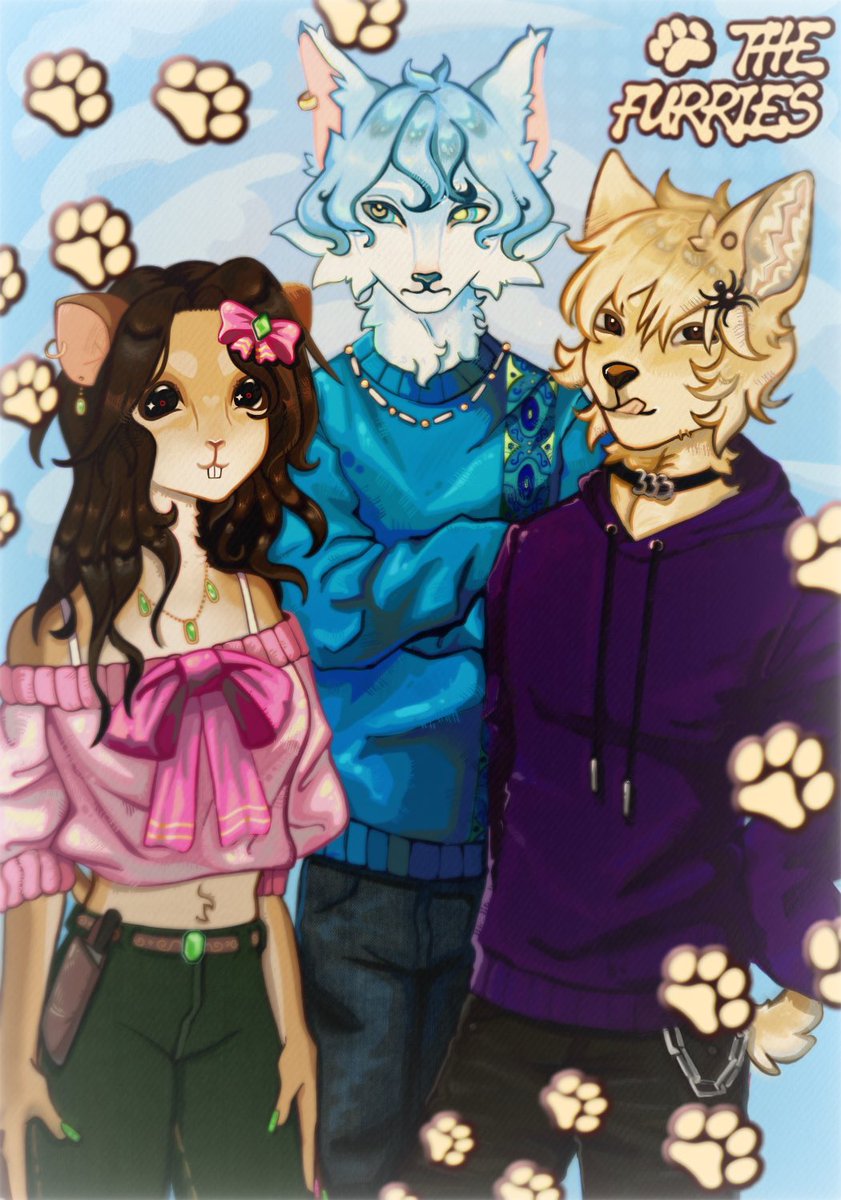 Ok I finished it
The beloved furries of the QSMP!
Pressea, Haiper and Nexe
#QSMP2