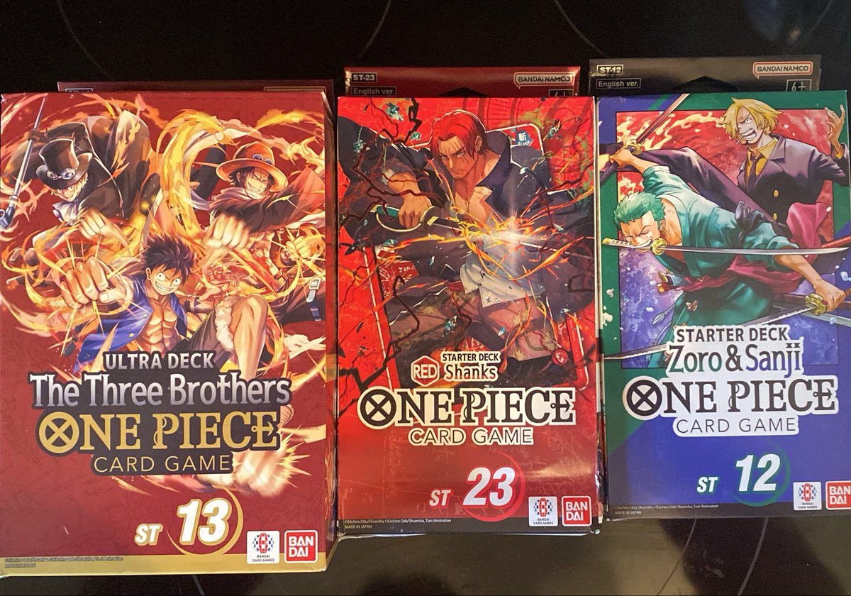 CollectorDeluxe's tweet photo. Shoutout the absolute GOATS @HatTrickTCG and @TheBiggRob for the SICK giveaway W
-
PSYCHED to start learning how to play op!!!!!! https://t.co/6Md7okvZ7q