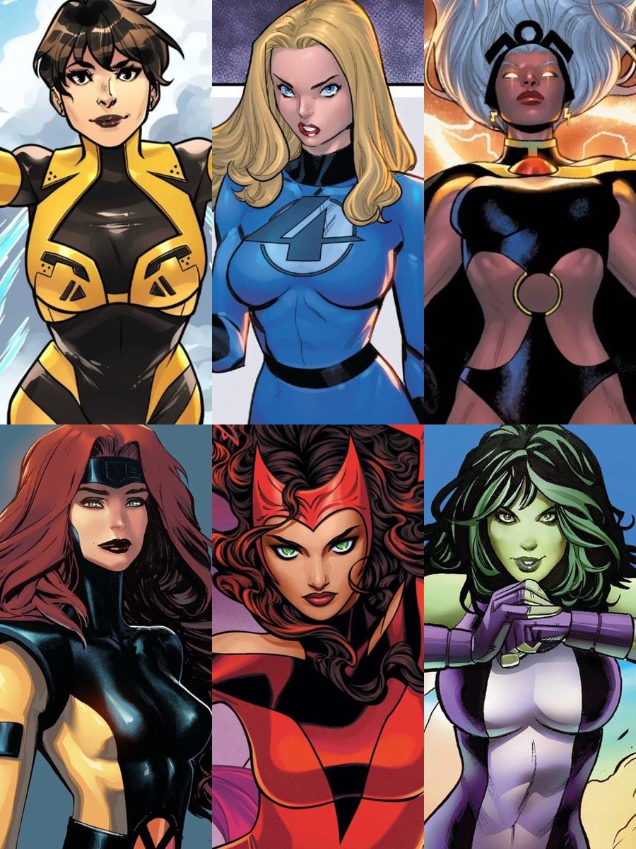 _AJForever101's tweet image. Marvel Super Heroines 

#ScarletWitch #Avengers #XMen97 #FantasticFour #Hulk #MarvelRivals #ComicArt #MarvelComics