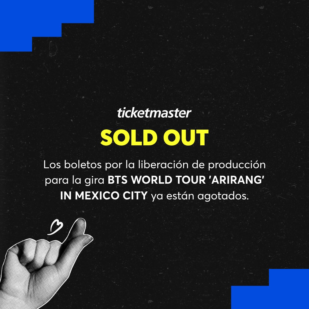 Ticketmaster México tweet media