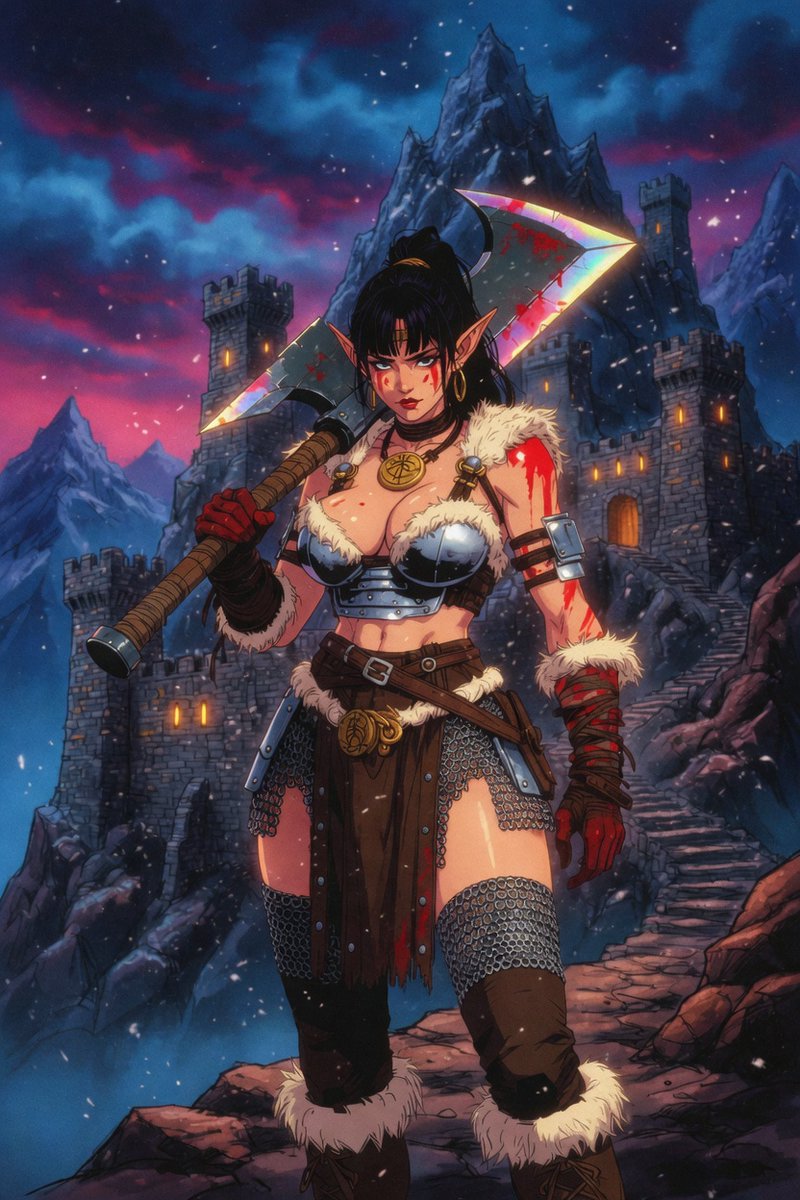 Fantasy Elf Girls tweet media