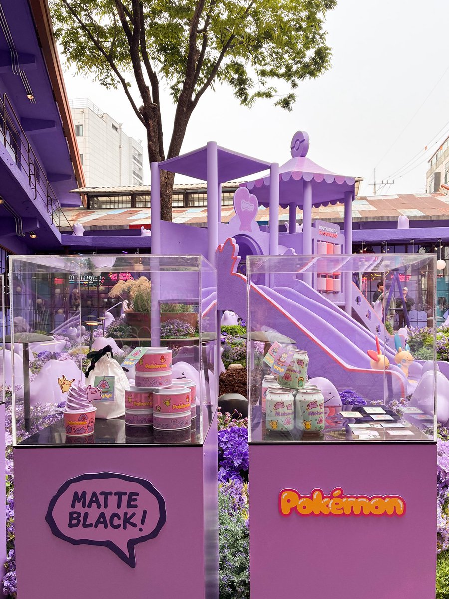 AndyTheNguyen's tweet photo. Pokémon &amp; Matte Black Coffee presents: Metamong Café (aka Ditto Café).
 
A limited-time activation running now through June 21st — and you don't want to sleep on this one.
 
📍 Seoul, Korea
🗓️ Now – June 21st
⚡ Only at Matte Black Coffee https://t.co/blSkWRPjxO