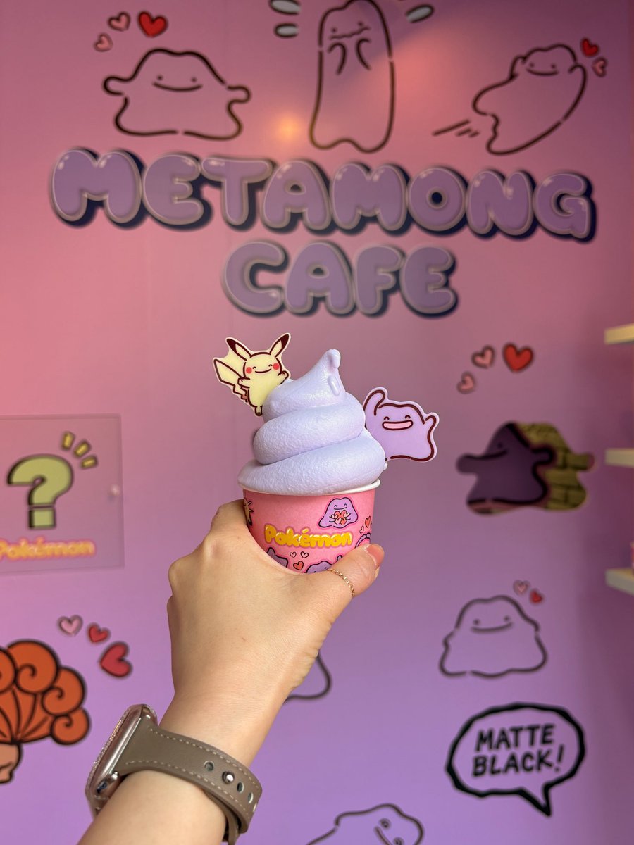 AndyTheNguyen's tweet photo. Pokémon &amp; Matte Black Coffee presents: Metamong Café (aka Ditto Café).
 
A limited-time activation running now through June 21st — and you don't want to sleep on this one.
 
📍 Seoul, Korea
🗓️ Now – June 21st
⚡ Only at Matte Black Coffee https://t.co/blSkWRPjxO