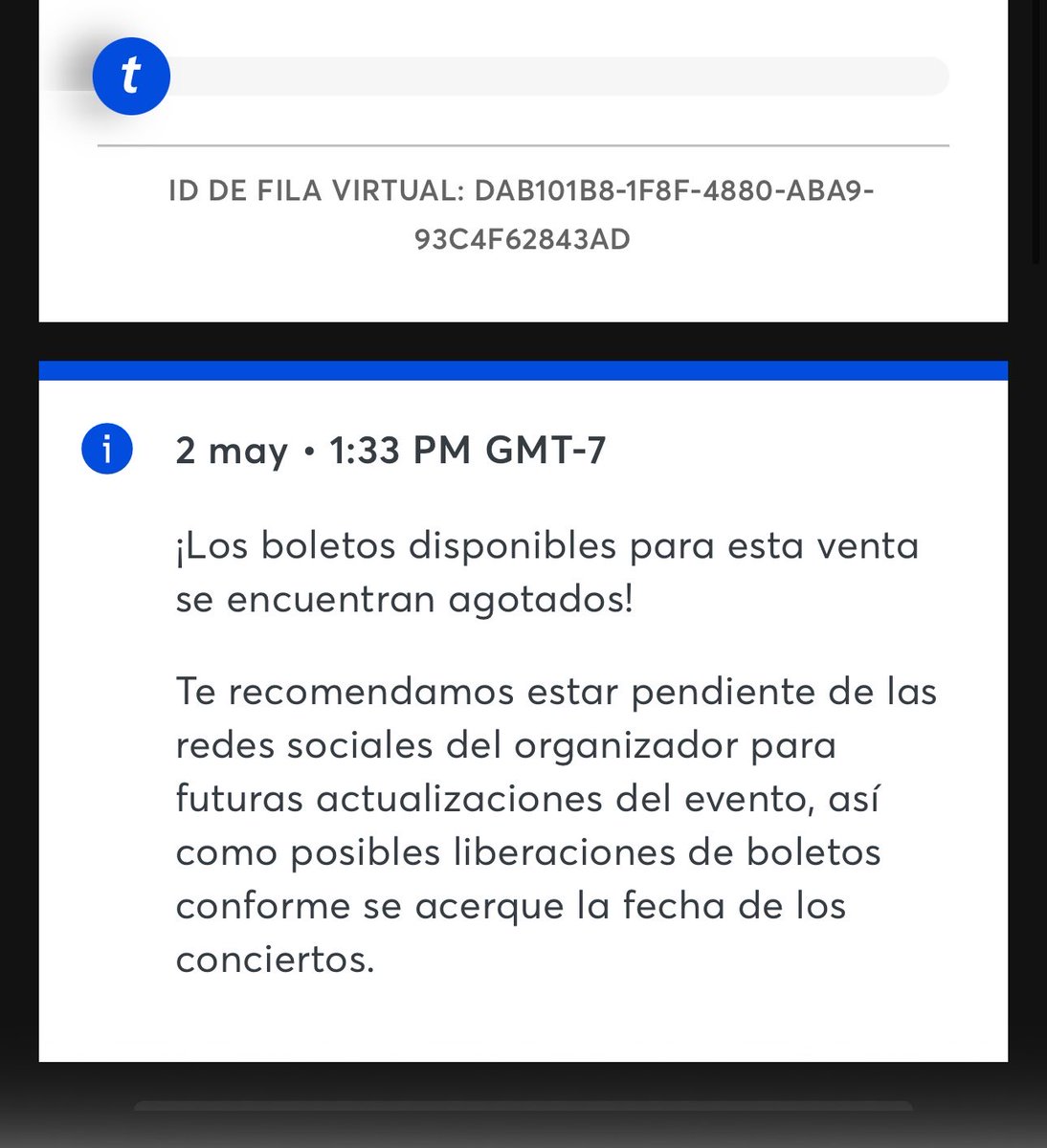 ren⁷ - sigue en busqueda de un boleto tweet media