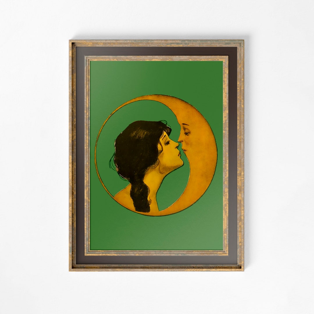 SerenitySpaGift's tweet image. Woman Kissing Moon- Art Nouveau Print Bohemian Print Artwork by DesignBohemian etsy.com/listing/133163… #ArtNouveau #BohemianArt #HomeDecor #ArtPrints #WallArt