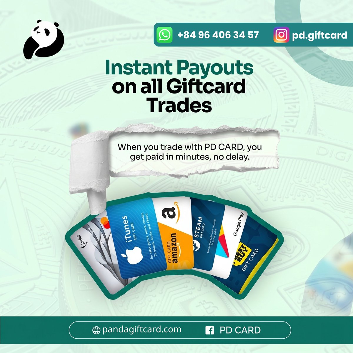 PDCard-Sell Gift Cards tweet media