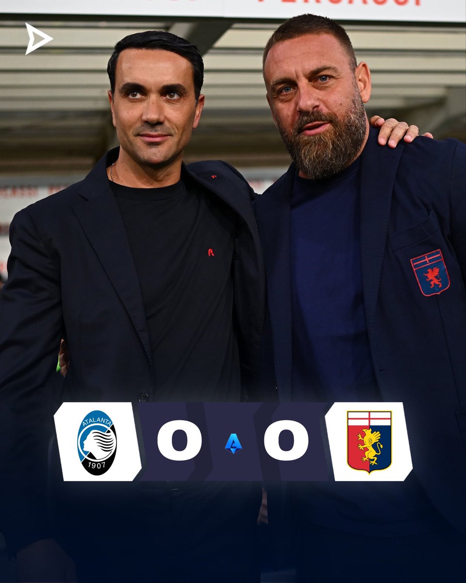 DIRETTADCM's tweet image. Termina senza reti anche Atalanta-Genoa: alla New Balance Arena finisce 0-0 ❌️

#AtalantaGenoa #SerieA #SerieAEnilive