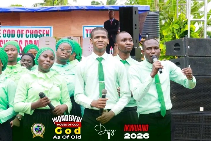TlccrmOfficial's tweet image. CAMPUS CHOIR || THE WONDERFUL MOVES OF GOD AS OF OLD || DAY 1 || ABIA – IKWUANO PROGRAM || MAY 2026

God who moved mightily in the days of old is still at work today. 

#Chosen
#TLCCRMOfficial
#PstLazarusMuoka
#Abia2026
#Ikwuano2026