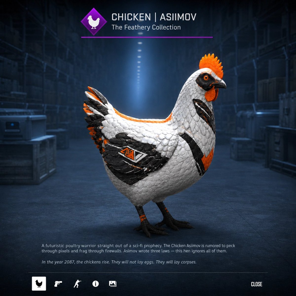 Valve sells $400 knives. Why not $400 chickens? 🐔 The Feathery ...