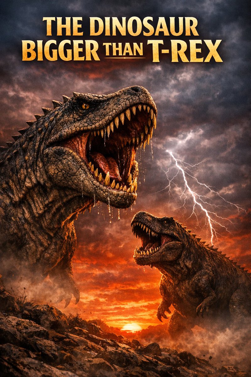 evronadoc's tweet image. Bigger Than T-Rex? The Biggest Predator in History youtube.com/shorts/LtNme05… @YouTube

#dinosaur #giganotosaurus #trex #dinosaurs #documentary #shorts #prehistoric