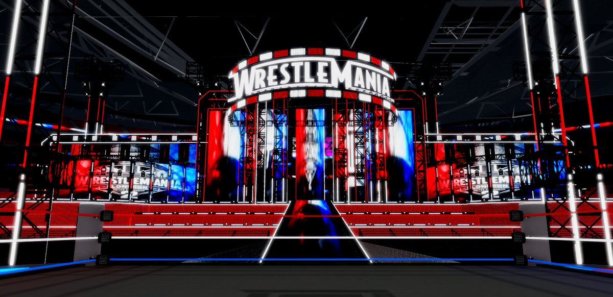 lainaisvip's tweet photo. Stage for @EliteNextFed's Wrestlemania ๐ฌ๐ง
#RobloxStudio #RBLXDev #IWC #Wrestling https://t.co/l9sm3anj10