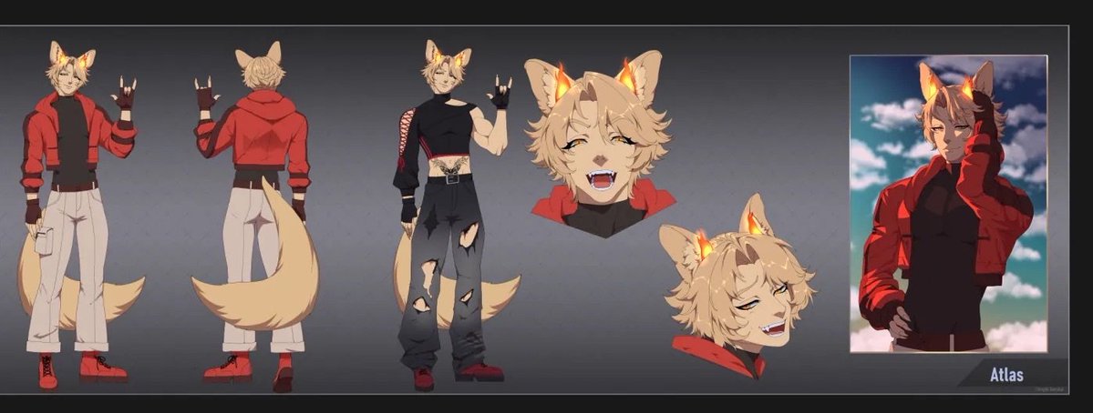 Atlas ❤️‍🔥🦊 | Fennec Kitsune tweet media