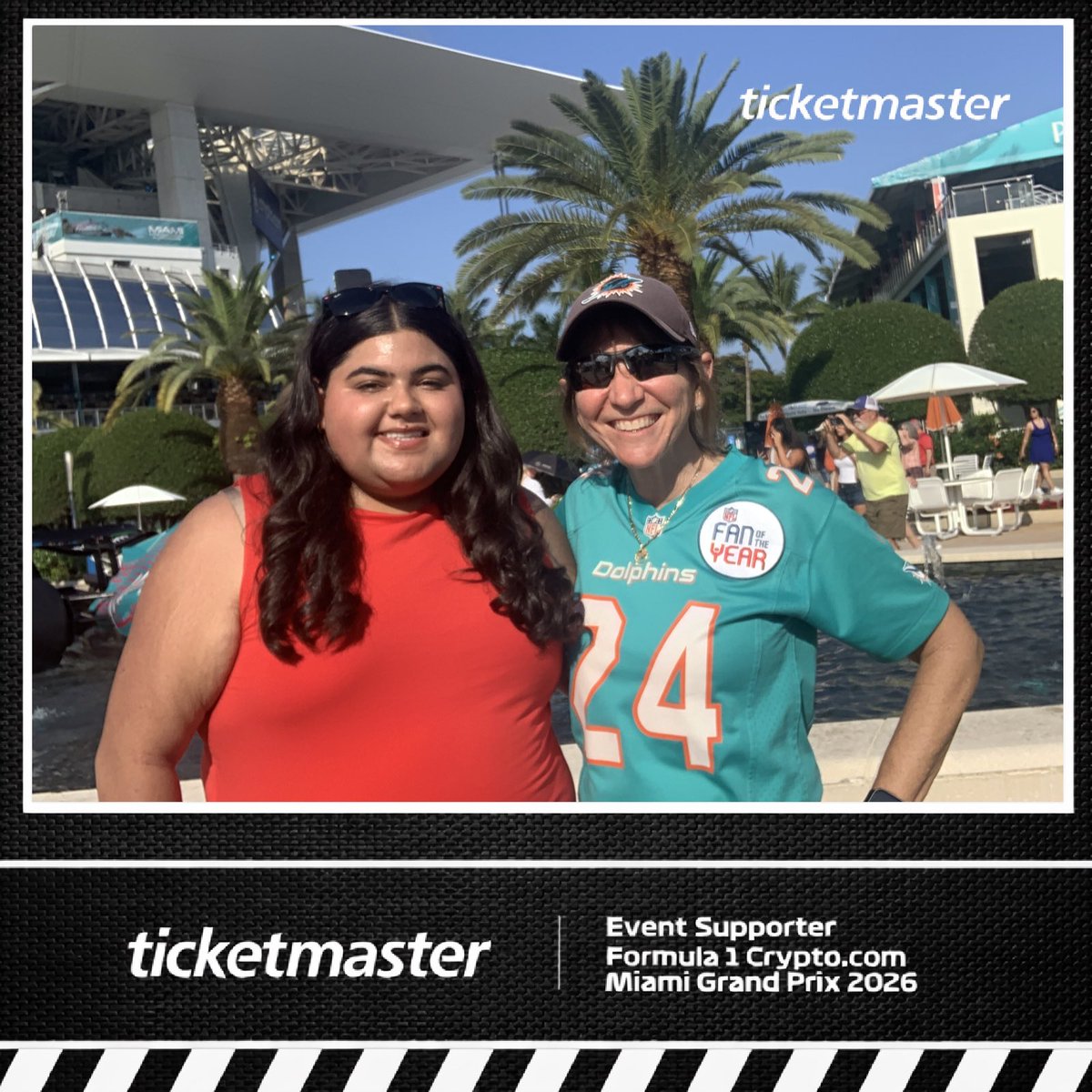 finatic1972's tweet image. Always a great time @f1miami @HardRockStadium #PhinsUp 🫶🏽🐬🏎️