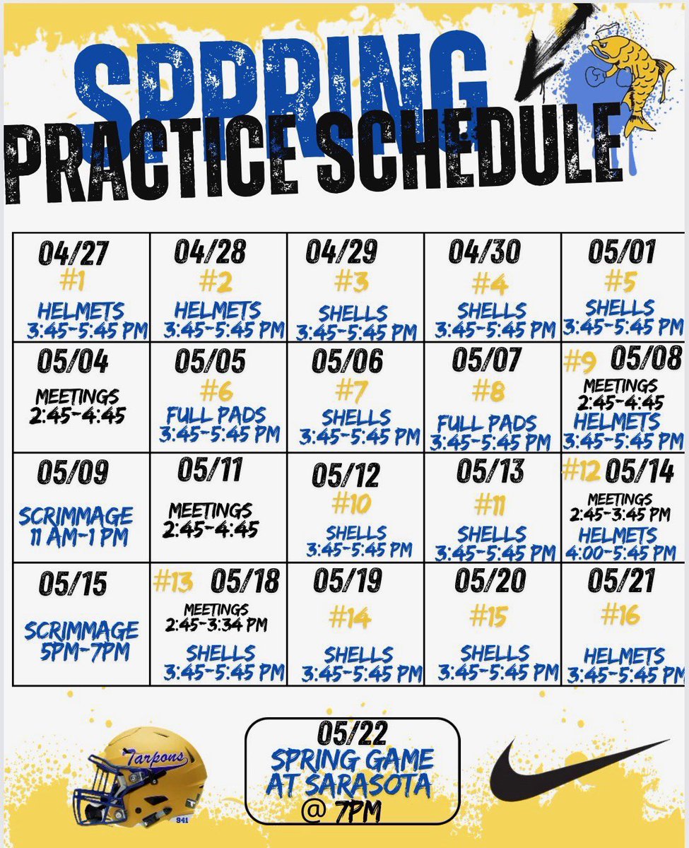 Coach_Chery's tweet photo. Come check out @coachclax &amp;  @TarponCHS26 - Charlotte HS (Punta Gorda, FL) 📍Exit 164 

@Tarique_wade - 6’8 | 325 | OL | ‘27 

@kam_curliss - 6’2 | 195 | WR | ‘27 

@mqb12_ - 6’3 | 230 | LB | ‘27 

@BrodyBrantley21 - 6’1 | 195 | LS ‘27

@ObiEdeoga - 6’7 | 255 | DL / TE | ‘28 https://t.co/rLM5LDeOBV