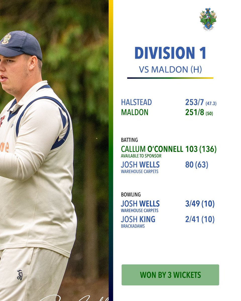 Halstead Cricket Club tweet media