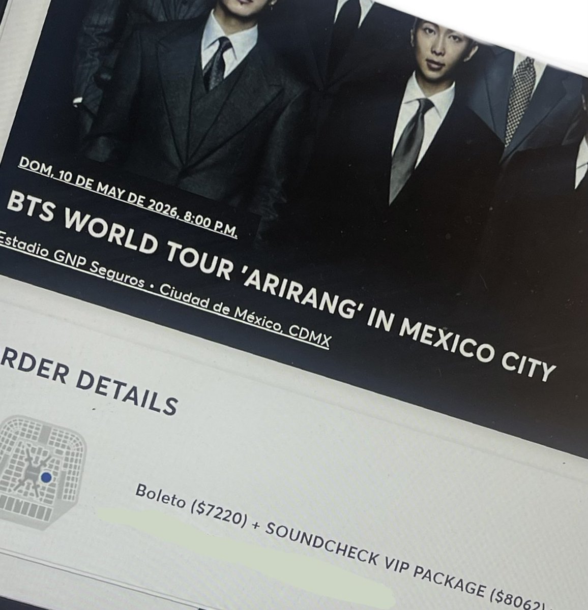 elen ⁷ VERÁ A BTS EN VIP tweet media