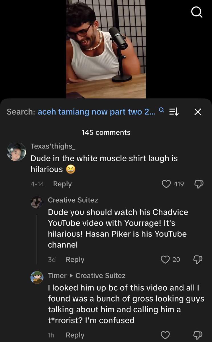 4ltedits's tweet photo. tiktok comment sections are a whole other world https://t.co/x5NCumnSEH