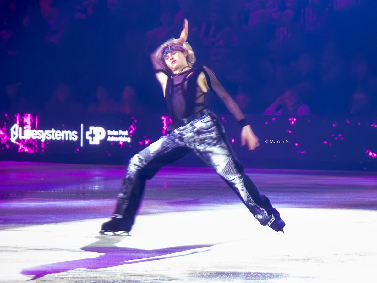 demtuppesseine's tweet image. Art on Ice 2026 - Ilia Malinin #FigureSkating #ArtonIce #IliaMalinin