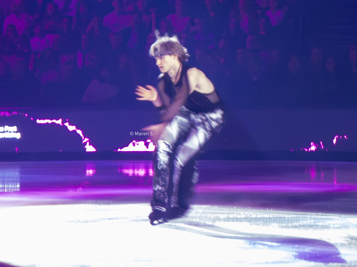 demtuppesseine's tweet image. Art on Ice 2026 - Ilia Malinin #FigureSkating #ArtonIce #IliaMalinin