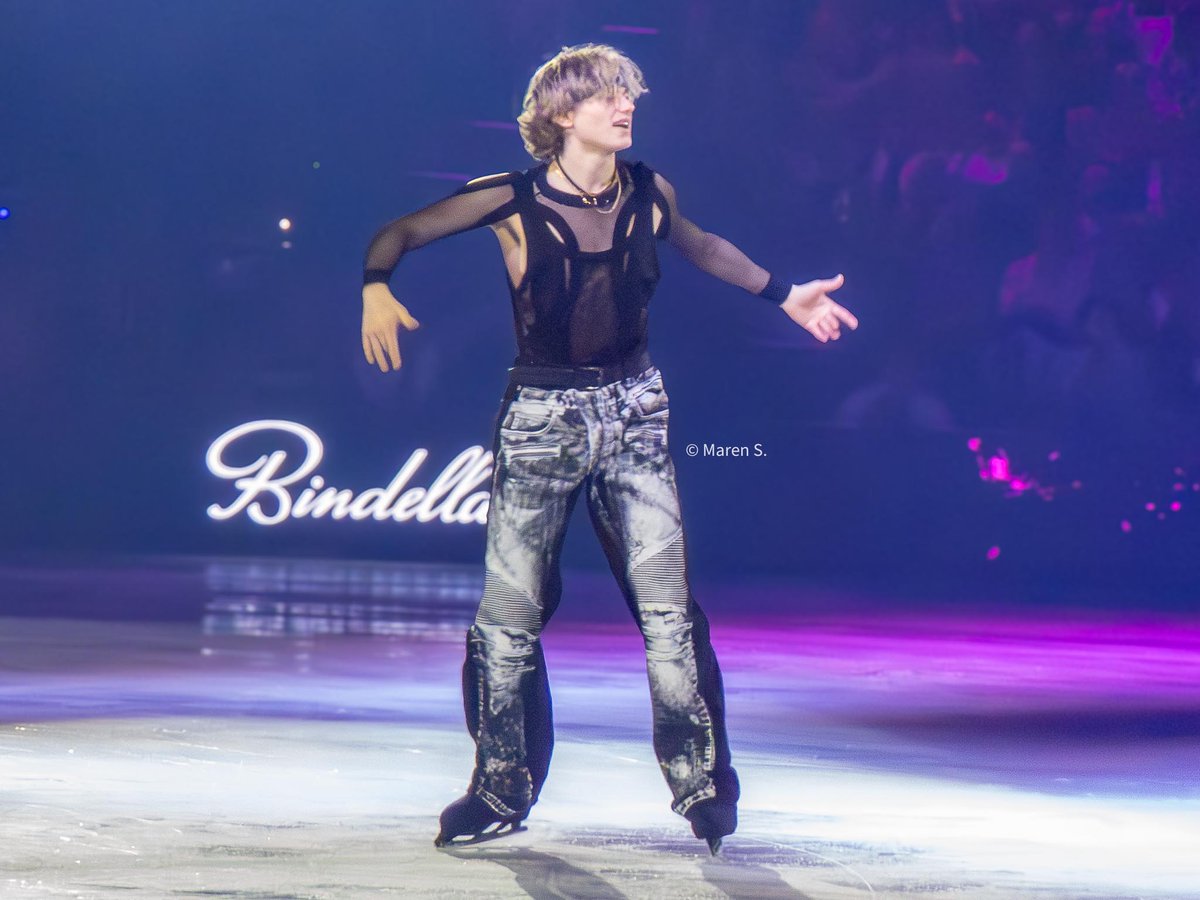 demtuppesseine's tweet image. Art on Ice 2026 - Ilia Malinin #FigureSkating #ArtonIce #IliaMalinin