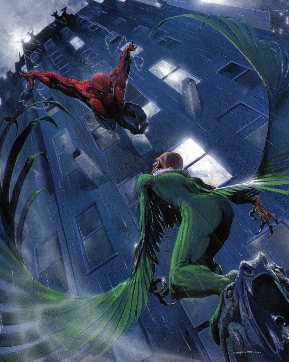 cimerians's tweet image. The Pulse #2 cover art by Gabriele Dell'Otto
#SpiderMan #comics