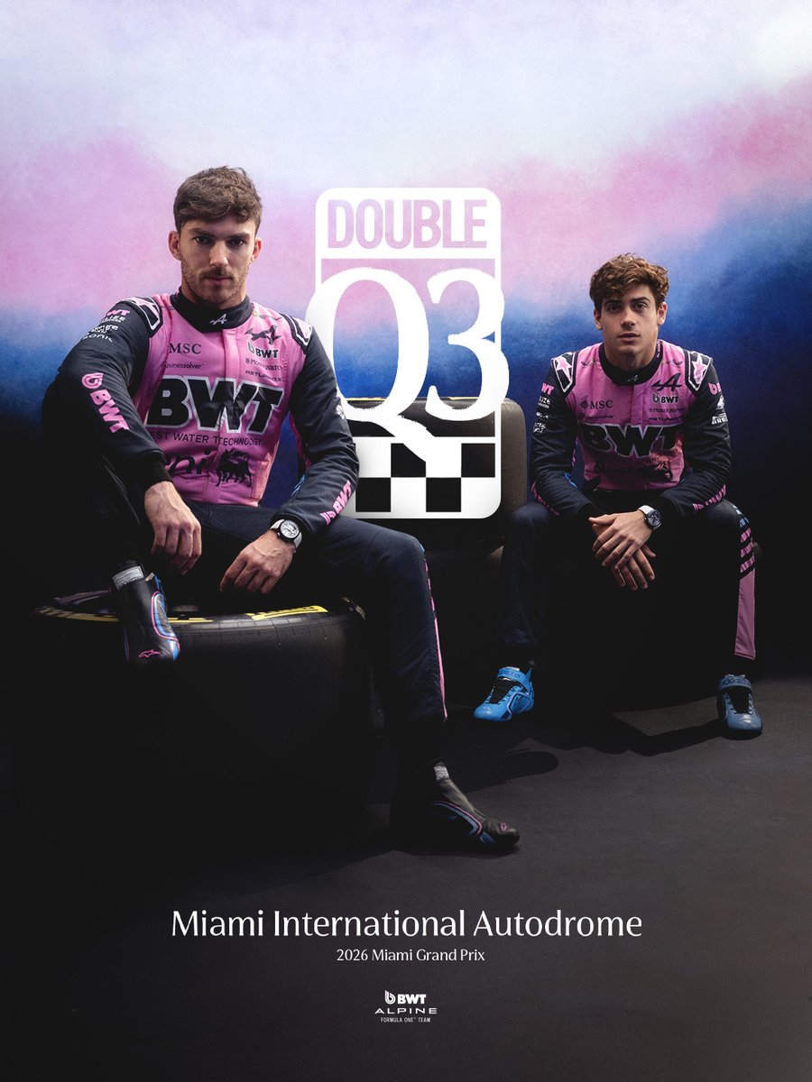 BWT Alpine Formula One Team tweet media