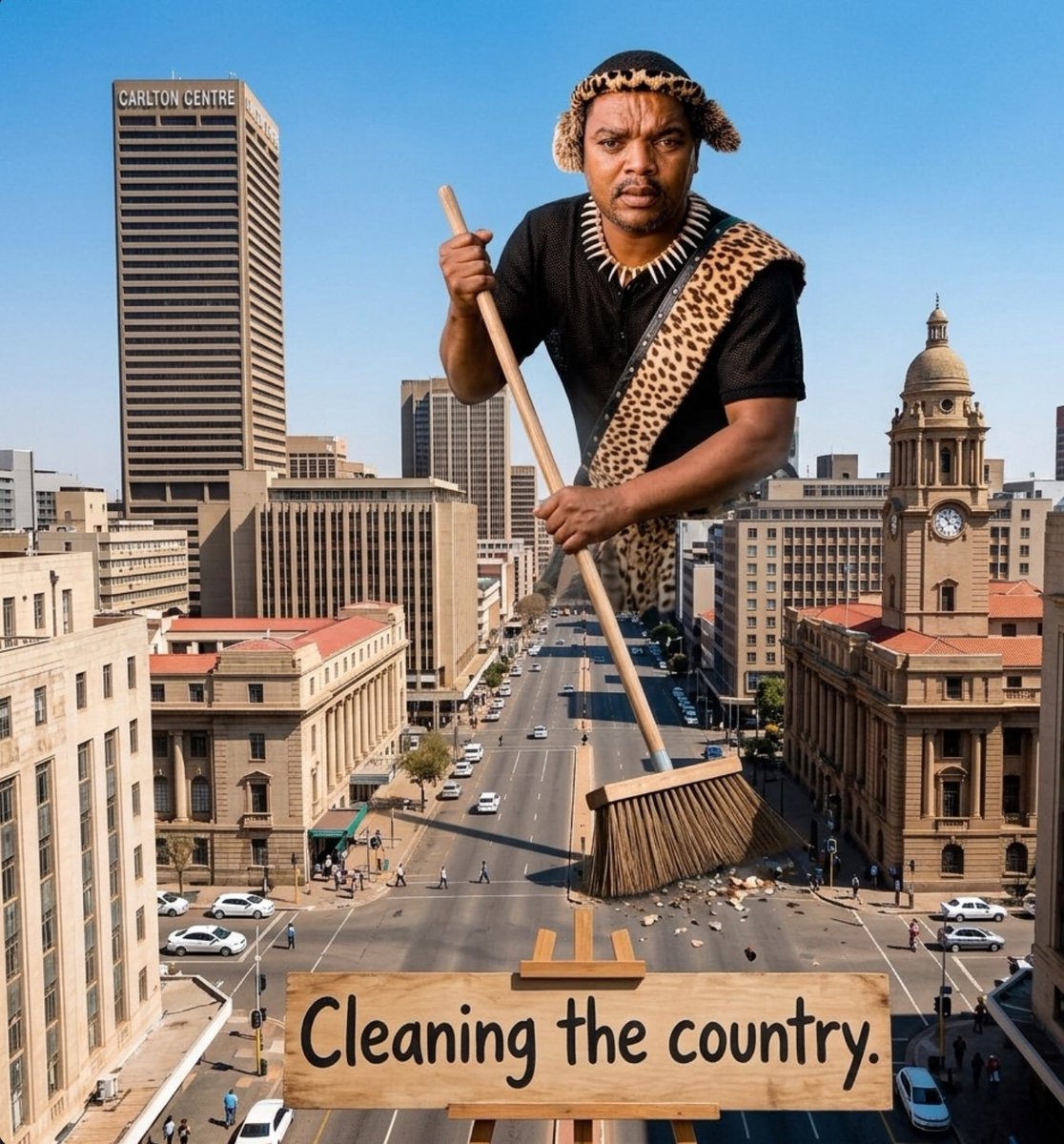 SenzoSikhakhan4's tweet photo. @ChrisExcel102 Impela abathi shexhe, sisa cleaner i country!!! https://t.co/sEg1tunNYb