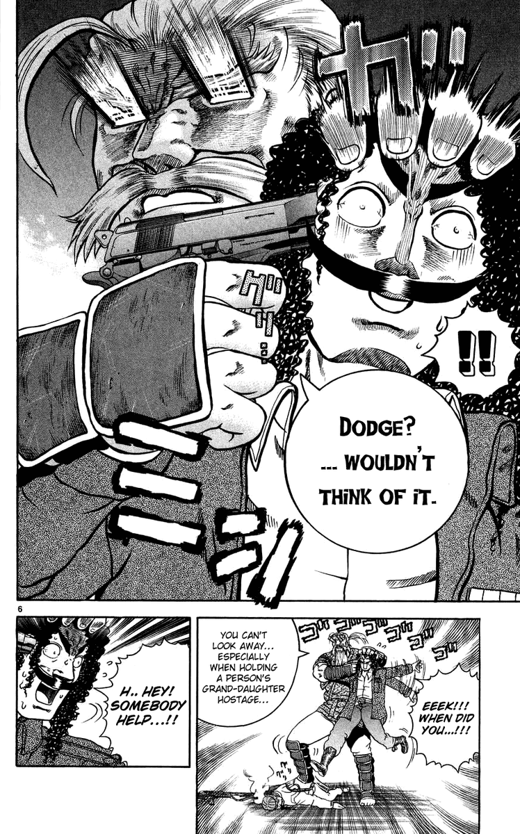 0Capsule's tweet image. This panel is both goes hard but is also funny. 
#HistorysStrongestDiscipleKenichi #Manga