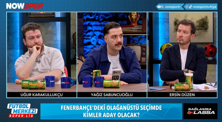 nowsportr's tweet image. Yağız Sabuncuoğlu:

"Fenerbahçe’ye iyi bir stadyum lazım artık. Ama Fenerbahçe’nin farkı açtığı dönem, stadyumu yeni yaptığı dönemdi; 2001-2002 dönemi. İlk stadyumu yaptığı dönemde loca satışları olsun, büyük stadyum bilet gelirleri, Fenerium… Fenerbahçe hep buralarda makası