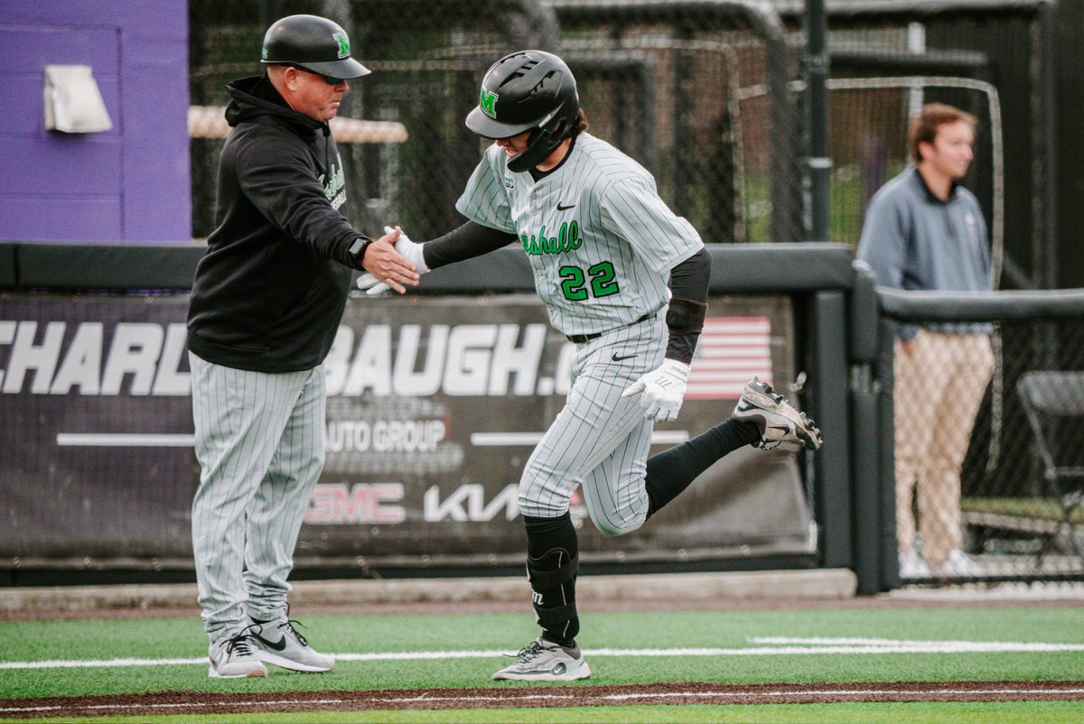 HerdBaseball's tweet image. First career home run for @_jackSmith_22 👏🔥

#WeAreMarshall